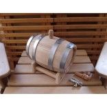 Бочка дубовая с краном 5 литров